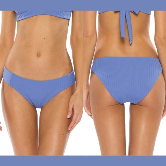 NEW Becca‎ Loreda Ribbed Bikini Bottom in MIS [SZ Large ] - Picture 1 of 7